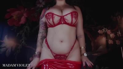 Madam Violet: Red Room Orgasms Are Always Two For One - Findom