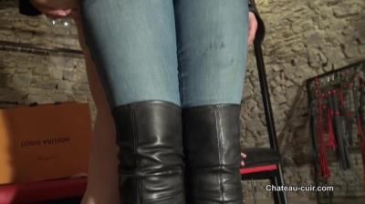 Chateau Cuir: Miss Coco - Cocos Leather Boot Fucker Part 2