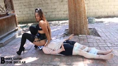 Clips4sale: Sq Bossy Latin Bitch Delilah - Riding His Face