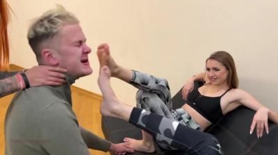 Petite Princess Femdom: The Mouth Is Meant For Licking Feet Sucking Socks And Swallowing Toes - Group Foot Femdom