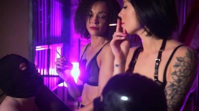 Rr Productions: Miss Betsy - Human Ashtray For Two Hot Dommes