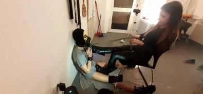 Miss Sandra Domina: Sadic Boots Cleaning