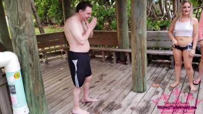 Clips4sale: Goddess Taylor Knight - Public Ball Busting Competition