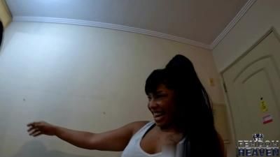 Brazilian Mean Bitches: Amazon Inaras ballbusting and kickboxing