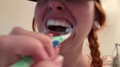 Adora bell - Teeth Brushing in Braids
