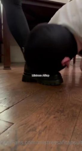Mistress Afitap Sultan - Boots Worship And Much More Wiz My Slave