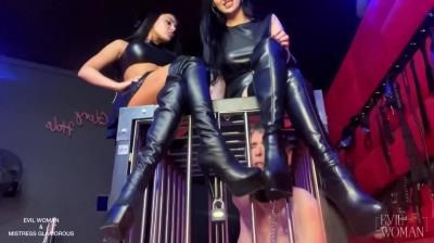 Evil Woman - Imprisonment and boot worship