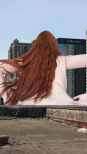 LTLGIANTESSCLIPS - Giantess Ginger In The Giantess Model SFX