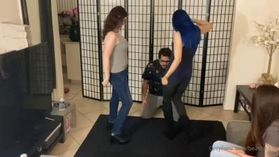 Beastcage Ballbusting - Lesson on groin strikes 2