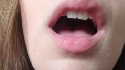 Nina Crowne - HD Close-Up Mouth Cum