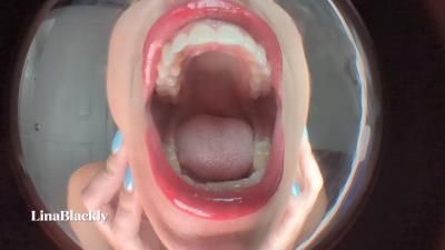 LinaBlackly - AMSR Mouth Sounds - Fisheye POV